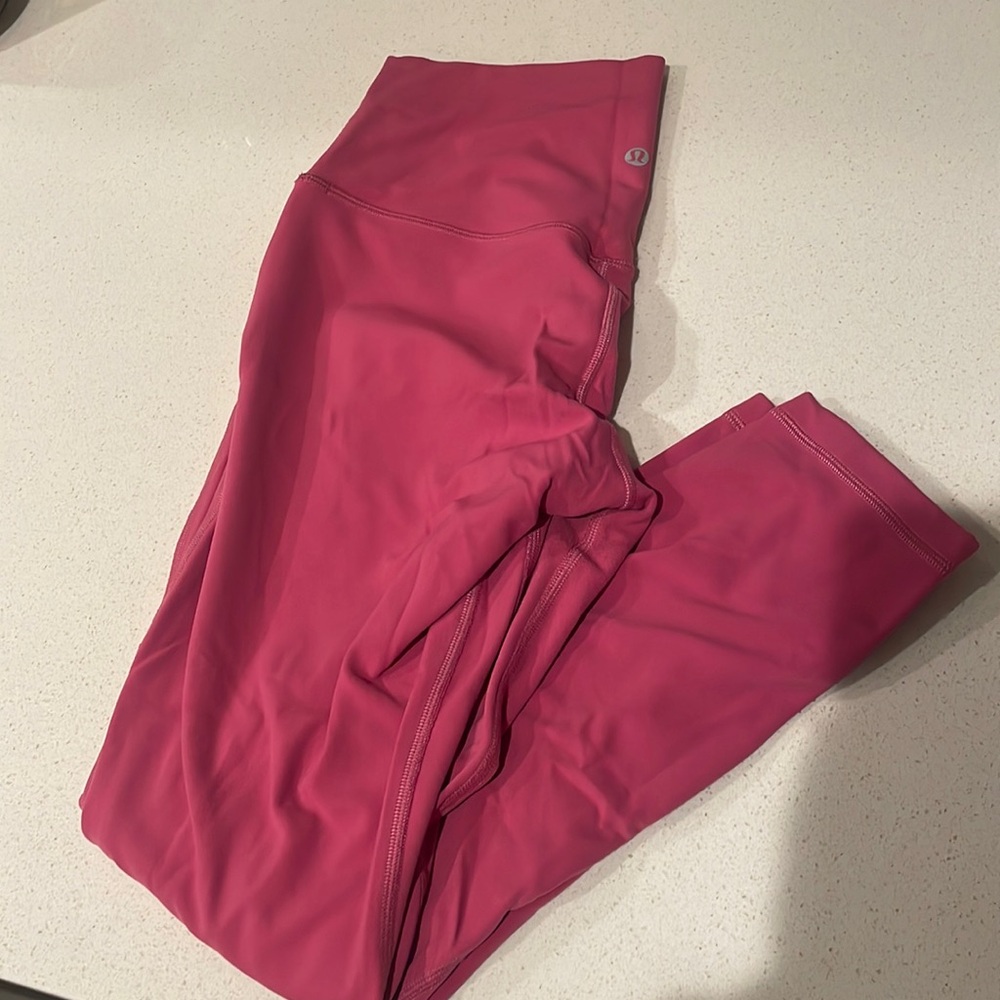 Lululemon pink align leggings